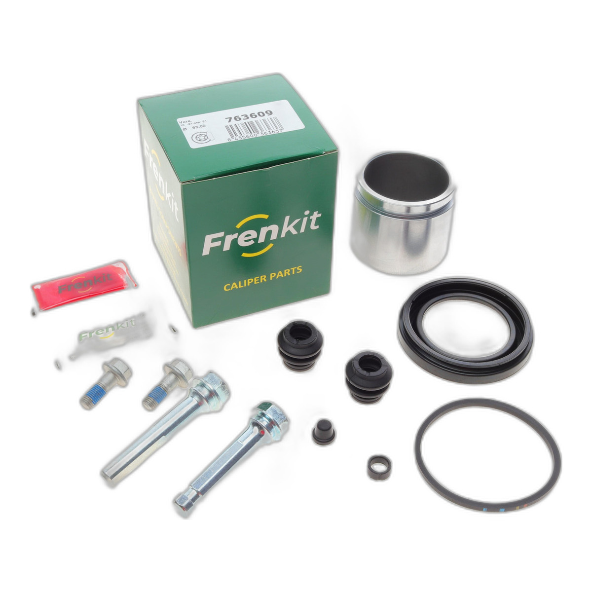 Ремкомплект супорта (переднього) Toyota Avalon 05-12 (d=63mm)(+ поршень/направляюча) Supekit