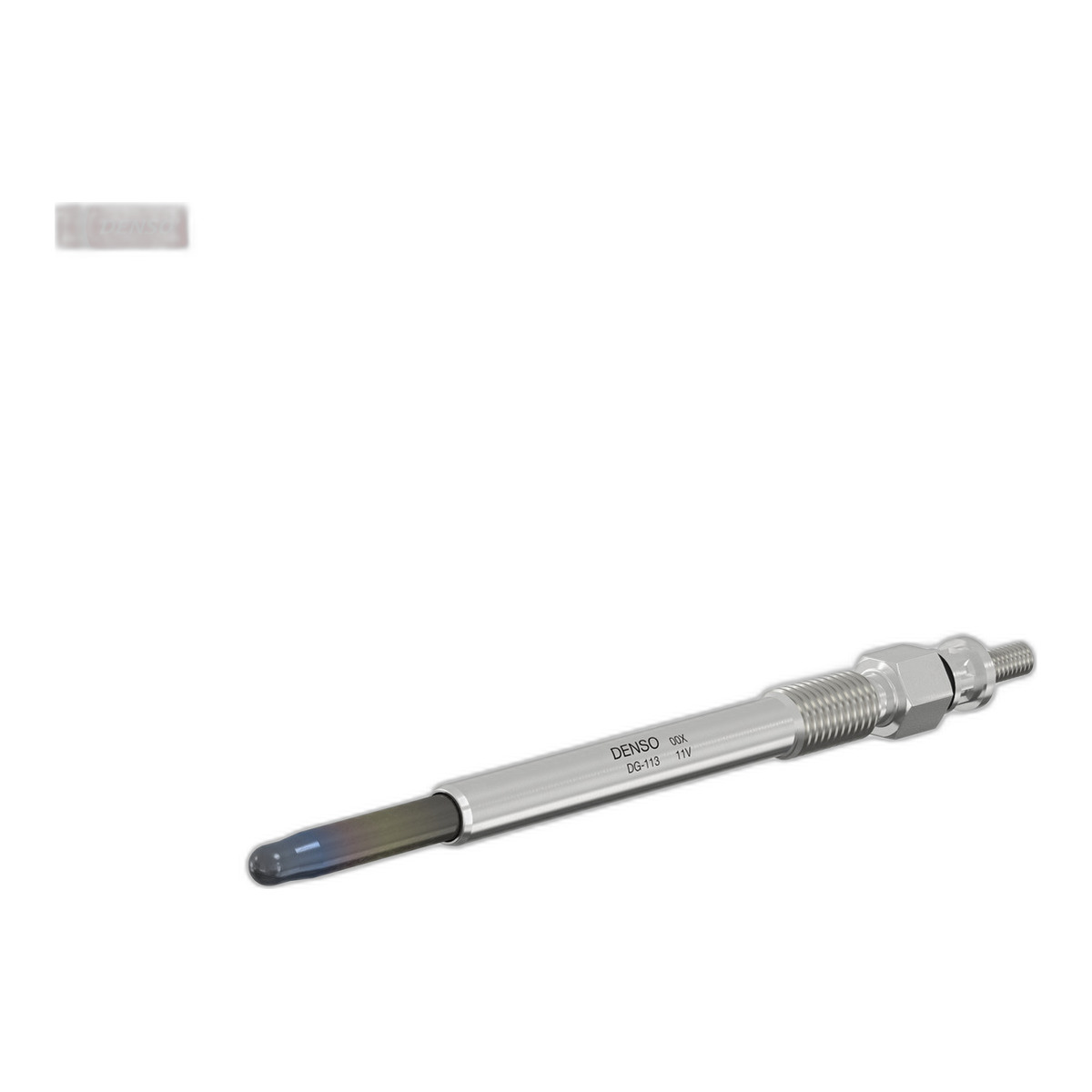 Свічка розжарювання 11V M8X1 L=118.5 (27.7) CITR C1 C2 C3 C4 C5 1.4 1.6 HDI JUMP 1.4 DENSO (DG-113) Denso