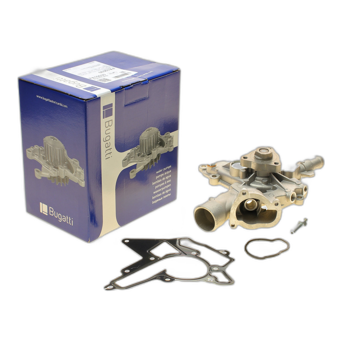 Помпа води Opel Astra G/H/Combo/Corsa C/D/Meriva A 1.0/1.2/1.4 00-14 Bugatti
