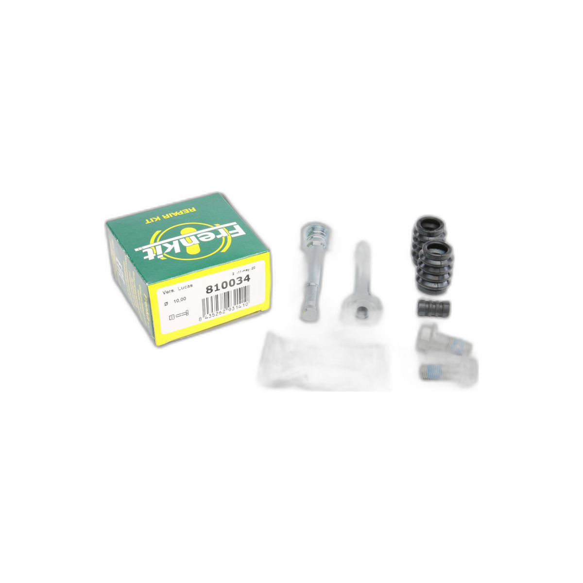 Направляюча супорта (переднього/к-кт) Toyota Corolla 97-02 (Lucas) Frenkit