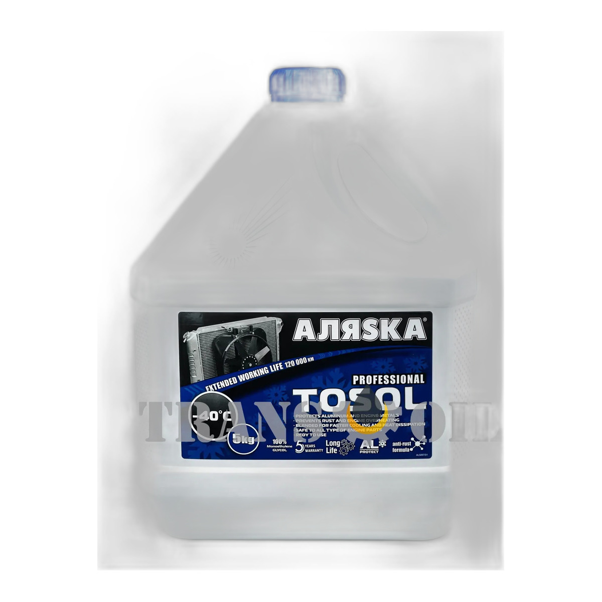 АЛЯSKA Professional Тосол синій -40 5кг