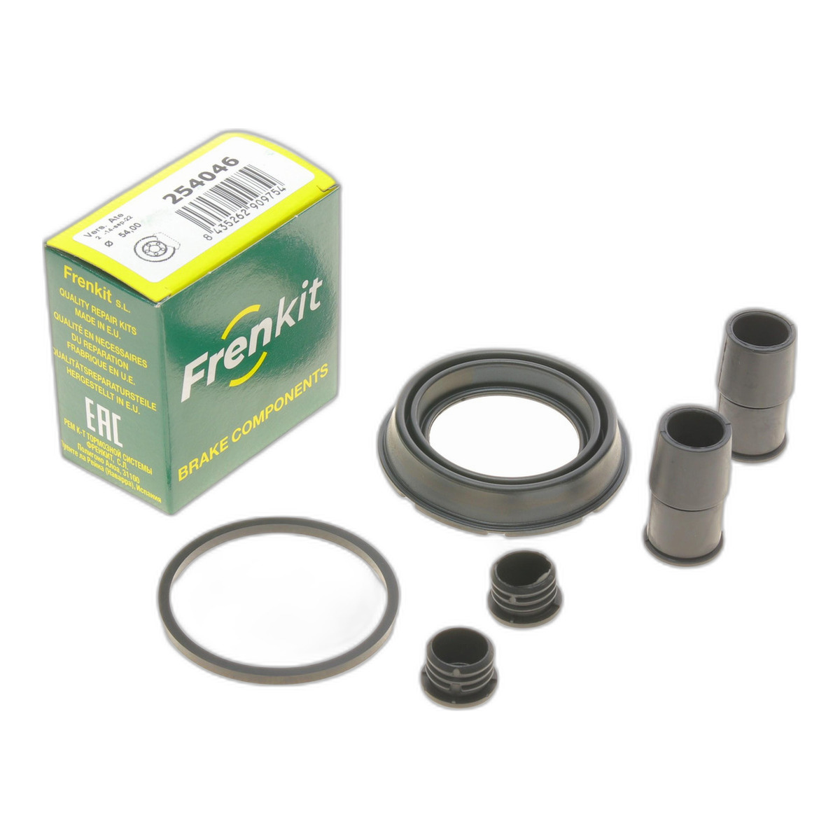 Ремкомплект супорта (переднього) VW Caddy III 04- (d=54mm) (Ate) Frenkit