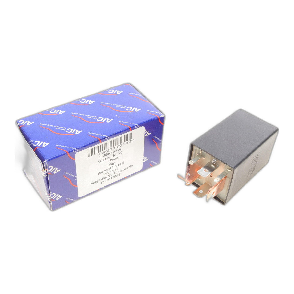Реле свічок розжарювання VW Caddy 1.6D/VW LT (28-35) 2.4D/TD/VW T4 1.9D 78-03 AIC
