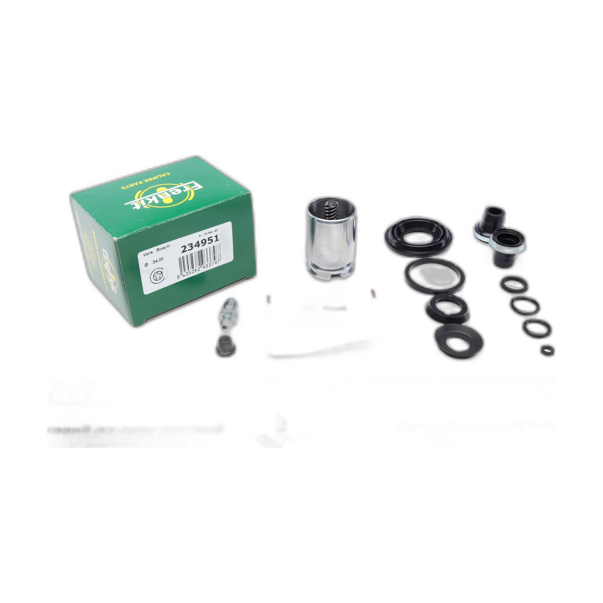 Ремкомплект суппорта (заднего) Opel Astra 98-09 (d=34mm) (Bosch) (+поршень с механизмом)