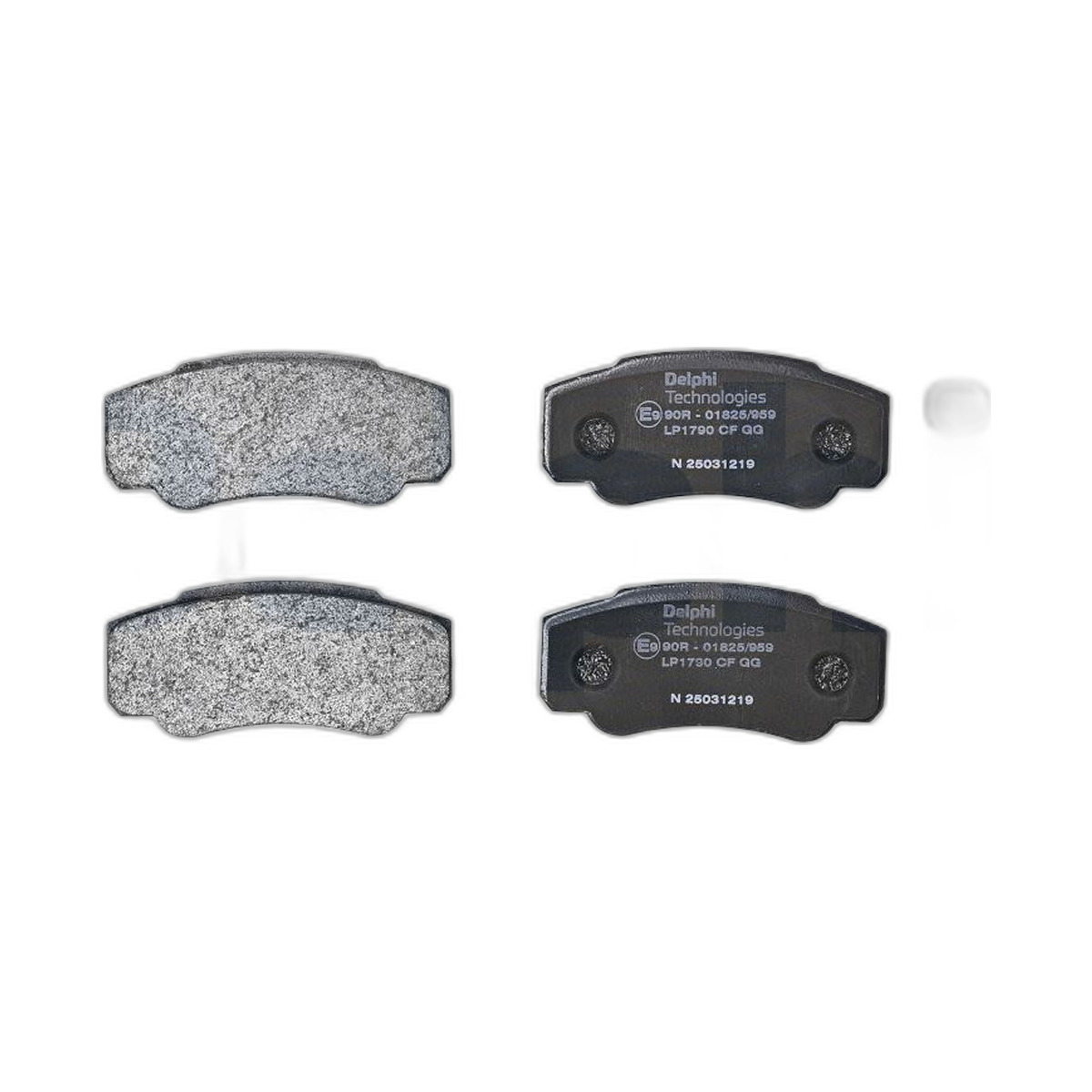 Комплект гальмівних колодок задн , CITROEN JUMPER I, JUMPER II, FIAT DUCATO, PEUGEOT BOXER 1.9D-2.8D 02.94-