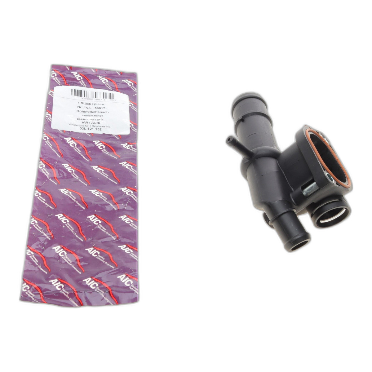 Фланець системи охолодження VW Golf/Passat 05-10 AIC