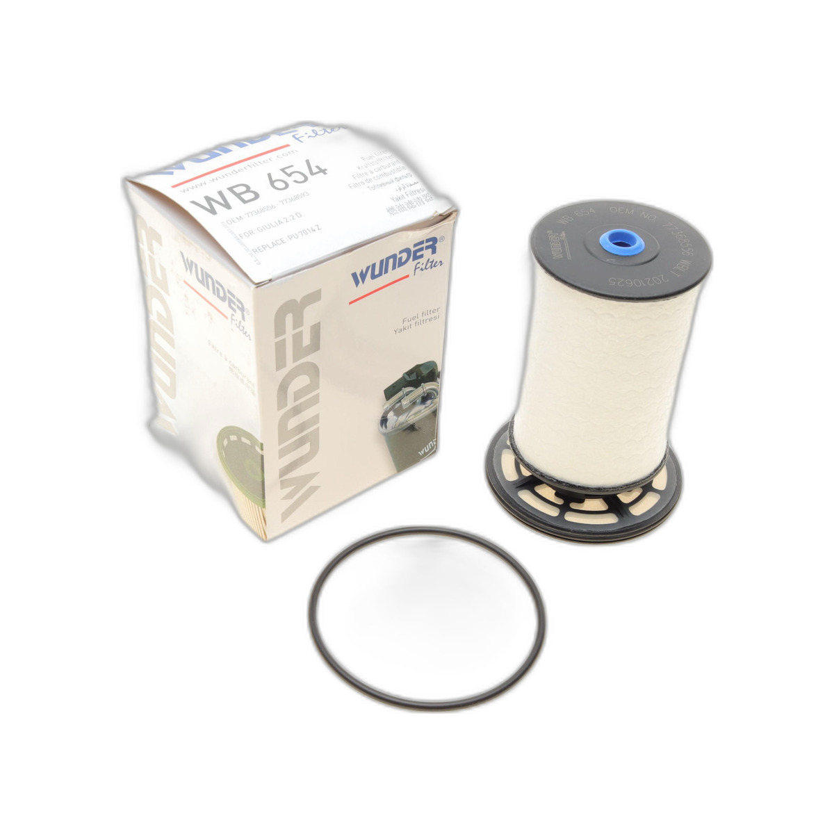 Фільтр паливний Fiat Ducato 2.3D 19- Wunder Filter