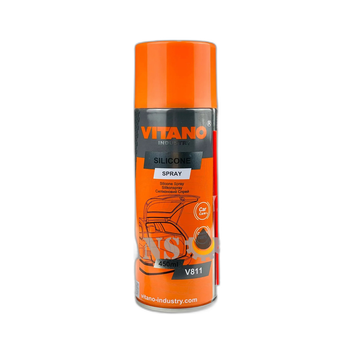 Силіконова змазка Silicone Spray VITANO 450мл
