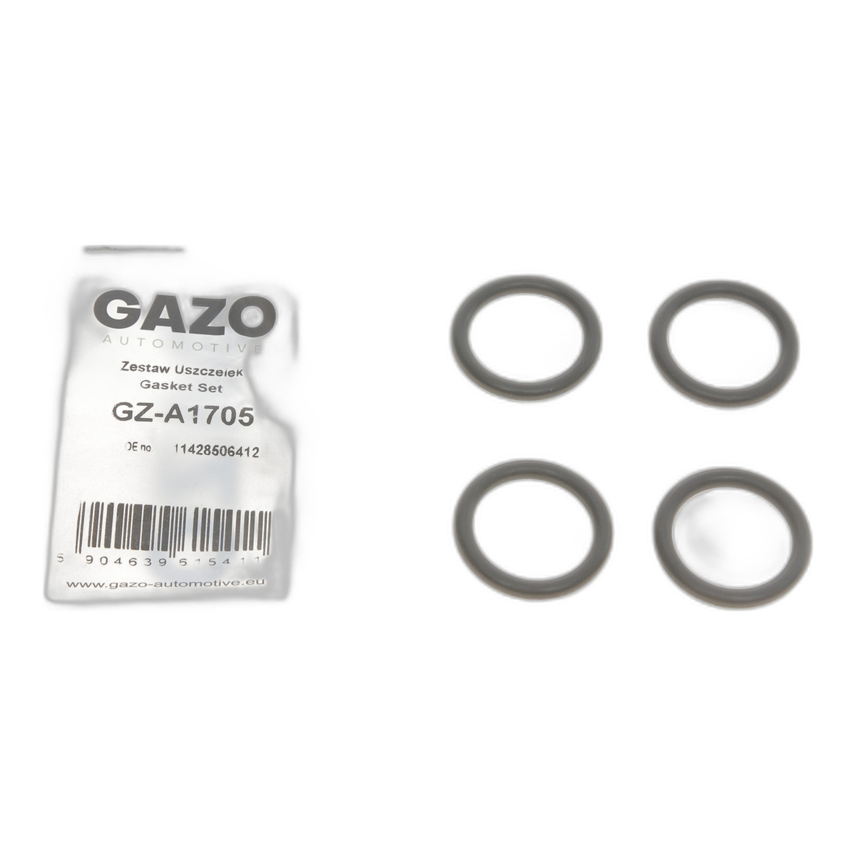 Прокладка фільтра масляного BMW 1 (E87)/3 (E90)/5 (E60)/X1/X3 2.0D 03-15 N47 (к-кт) GAZO