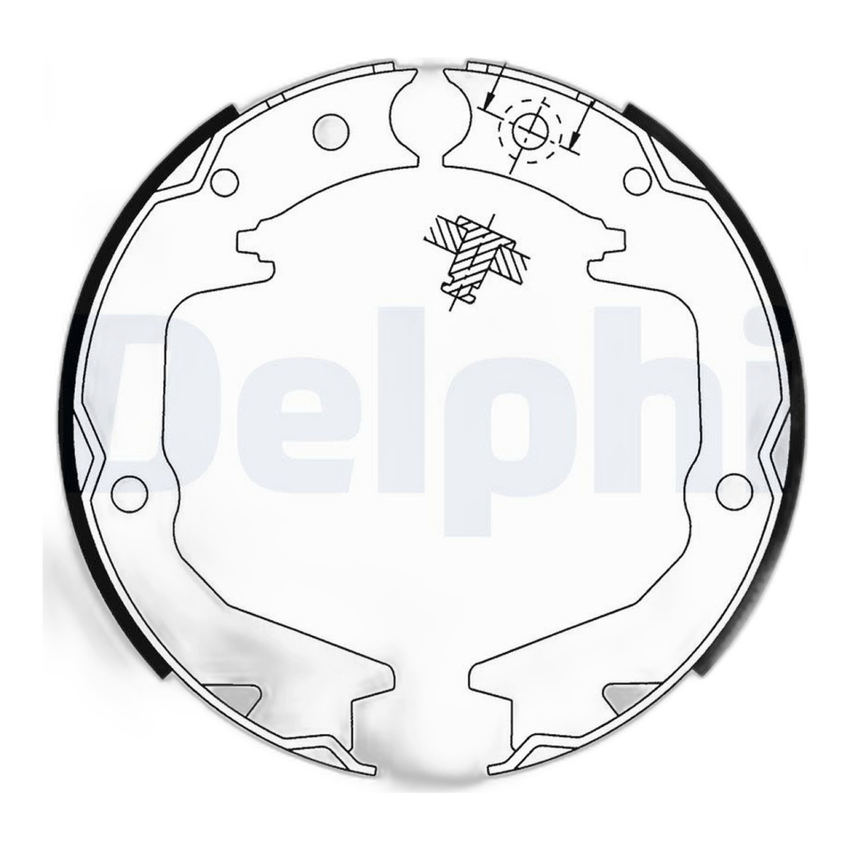 Гальмівна колодка CHRYSLER SEBRING, MITSUBISHI 3000 GT, CARISMA, ECLIPSE I, ECLIPSE II, ECLIPSE III, GALANT VII, GALANT VIII, LANCER CARGO, LANCER IV, LANCER V, LANCER VI 1.3-4.5 01.90-12.13