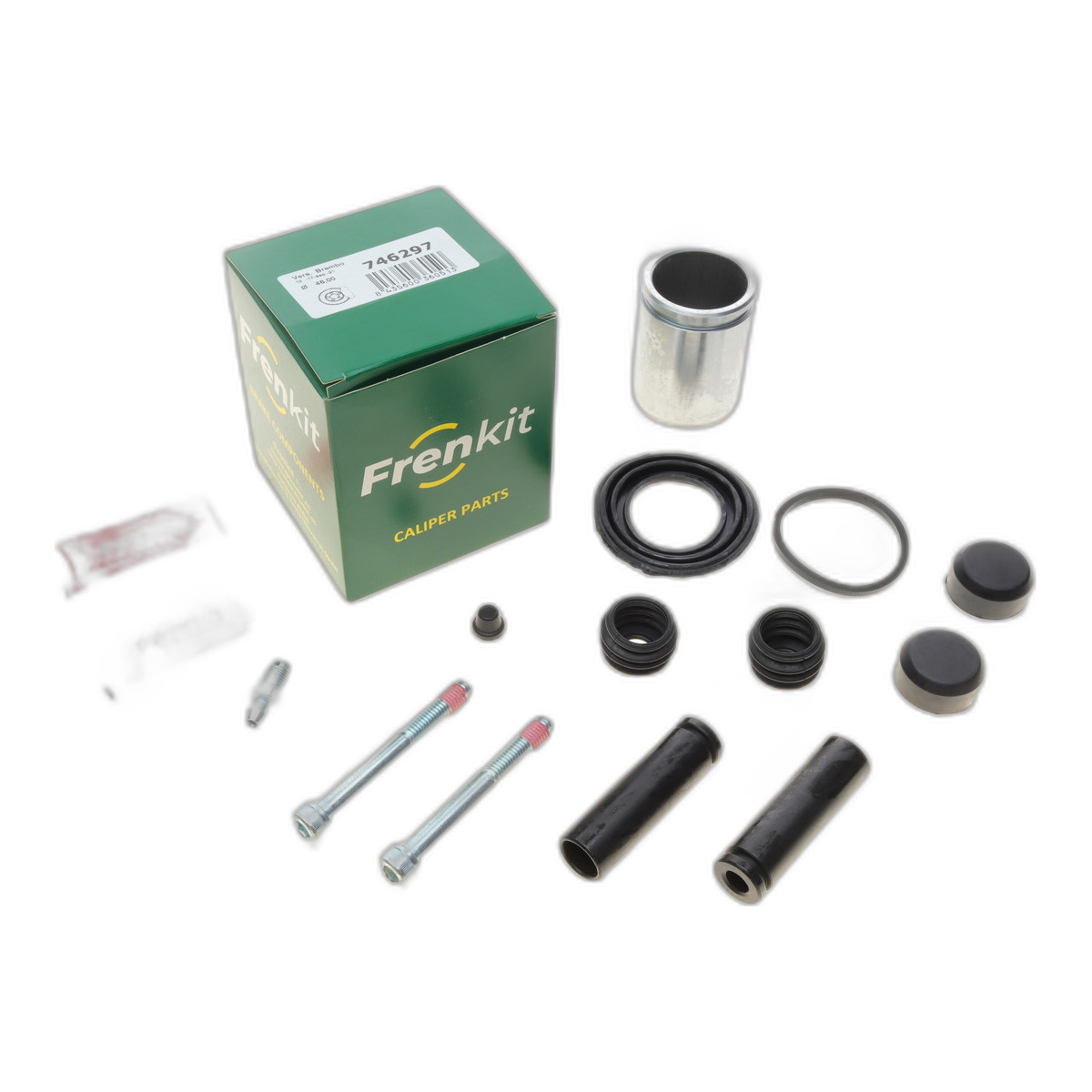 Ремкомплект супорта (заднього) Fiat Ducato/Peugeot Boxer 02- (d=46mm)(Brembo)(+1 поршен/направляюча) Frenkit