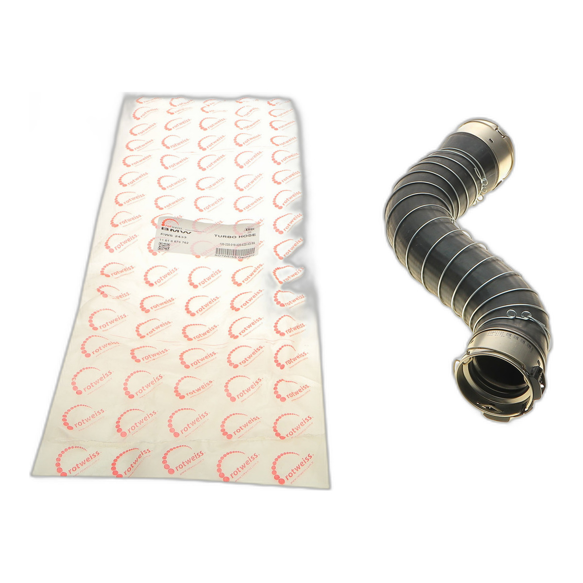Патрубок інтеркулера (L) BMW X3 (F25)/X4 (F26) 14-18 B47 Rotweiss