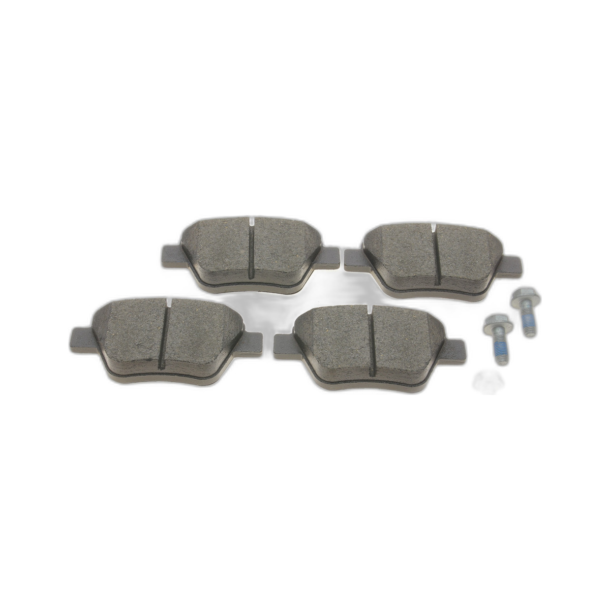 Колодки гальмівні (задні) VW Caddy III/Golf VI/VII/Touran 10- (Bosch) (з аксесуарами) Zimmermann