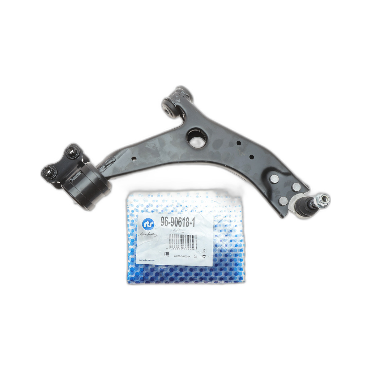 Важіль підвіски (передній/знизу) (R) Ford C-Max 07-10/Focus/Volvo C30/C70/S40/V50 04-13 (d=21mm) RTS