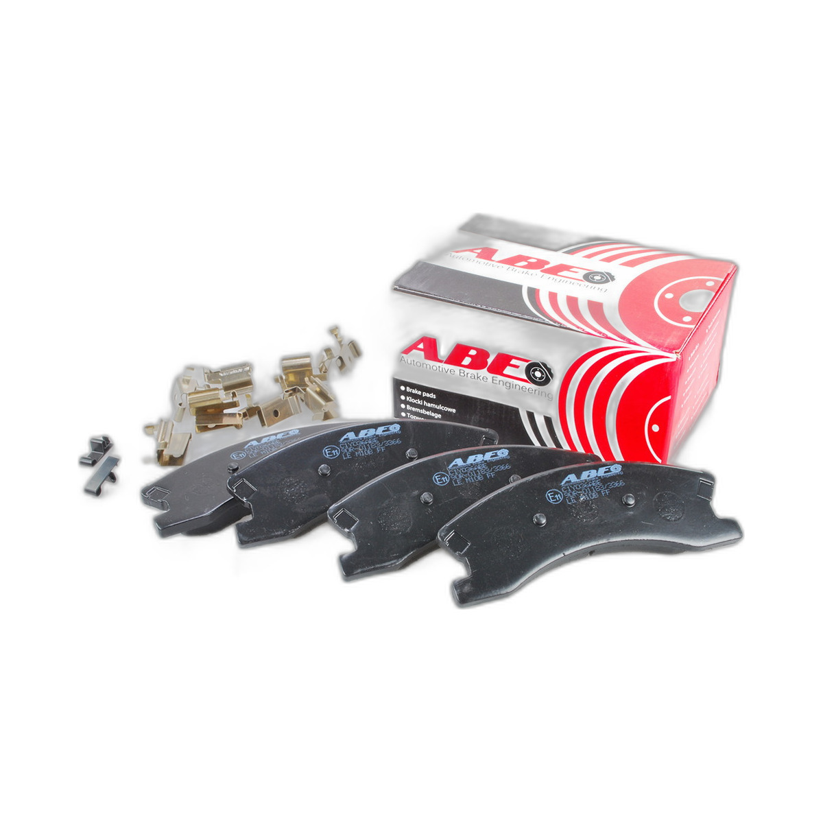 Комплект гальмівних колодок передн , JEEP GRAND CHEROKEE II, GRAND CHEROKEE III 2.7D-4.7 09.98-12.10