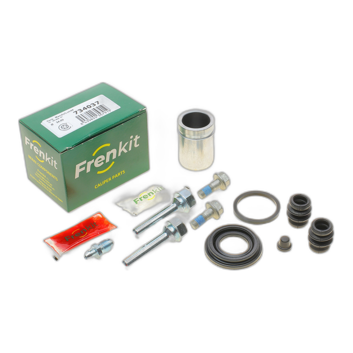 Ремкомплект супорта (заднього) Hyundai Sonata 98-04 (d=34mm) (Mando) (+поршень/направляюча) Frenkit