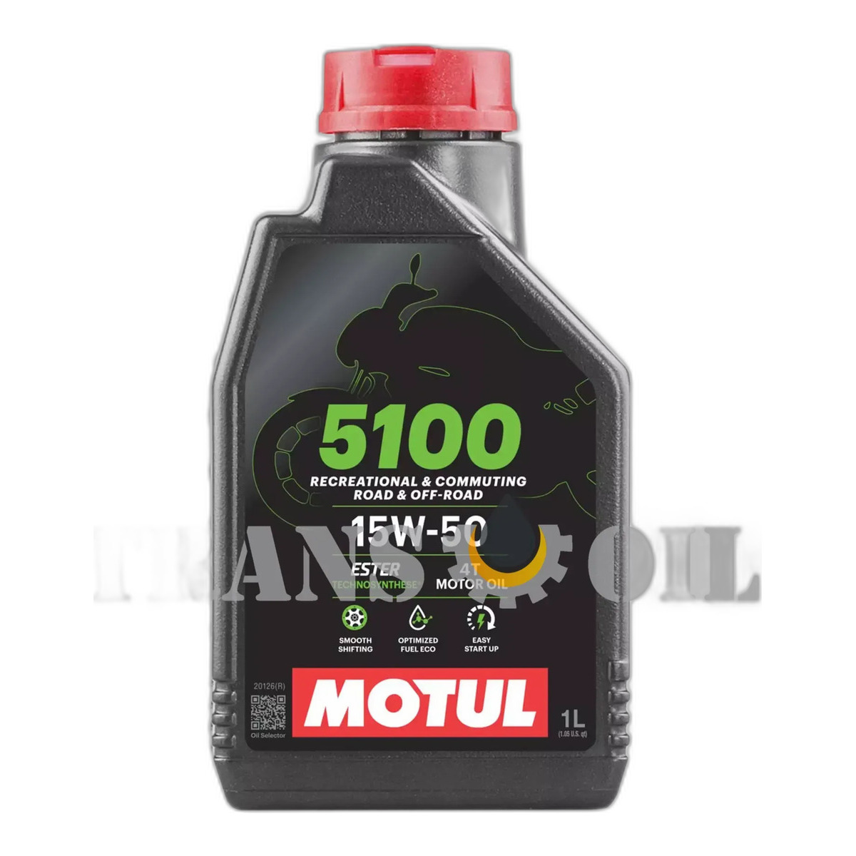 Олива мото MOTUL 5100 4T 15W-50 1л