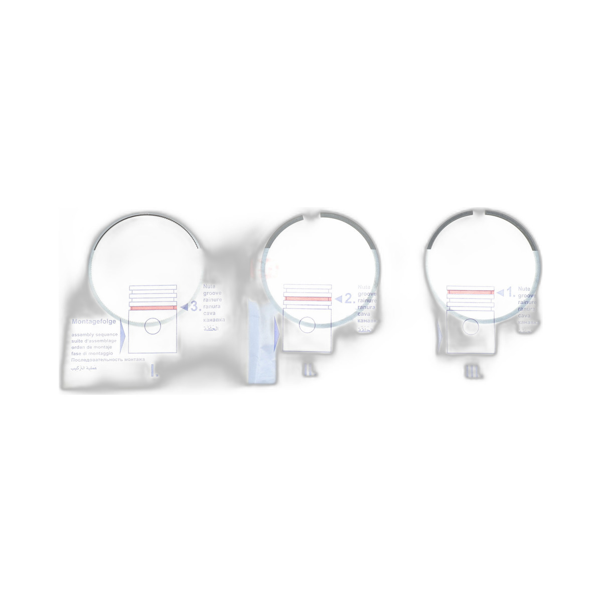 Кільця поршневі BMW 3 2.0 (M47)/3.0(M57) (84.0mm/STD) (3-2-2) NPR