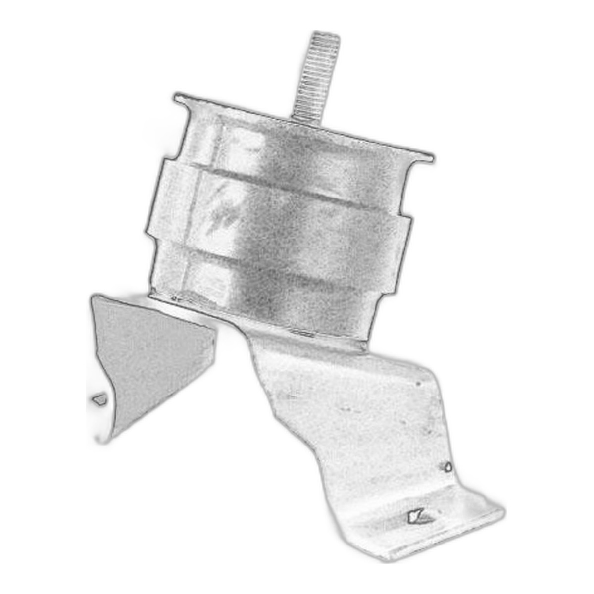 Подушка двигуна передн прав IVECO DAILY II, DAILY III, DAILY IV, DAILY V, DAILY VI 8140.07-F1CGL411B 01.89-