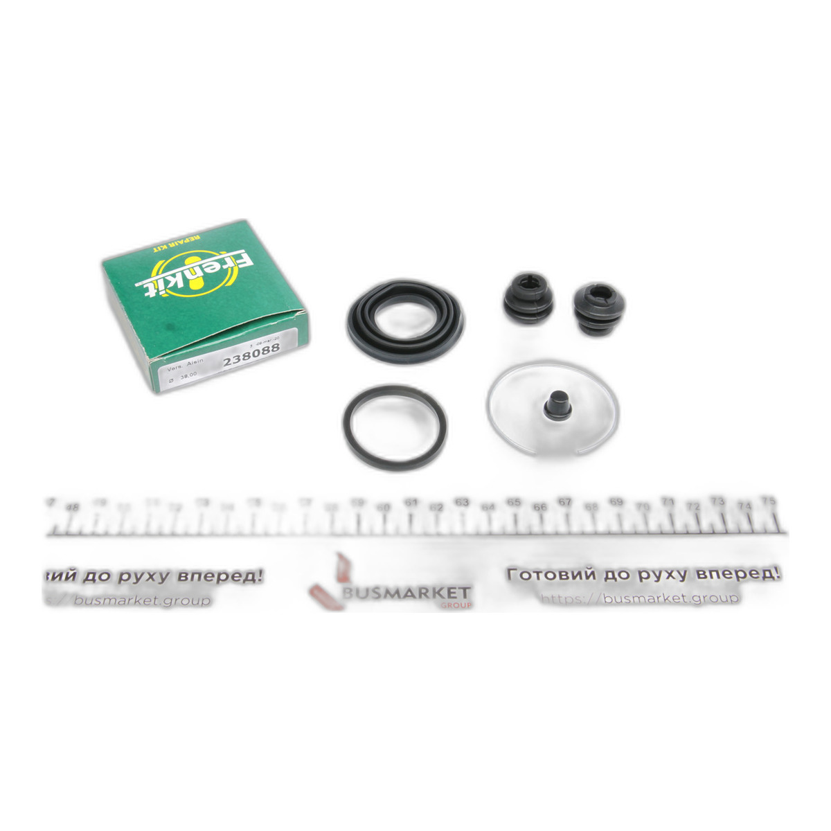 Ремкомплект супорта (заднього) Toyota Avensis 01-09 (d=38mm) ) (Aisin) Frenkit