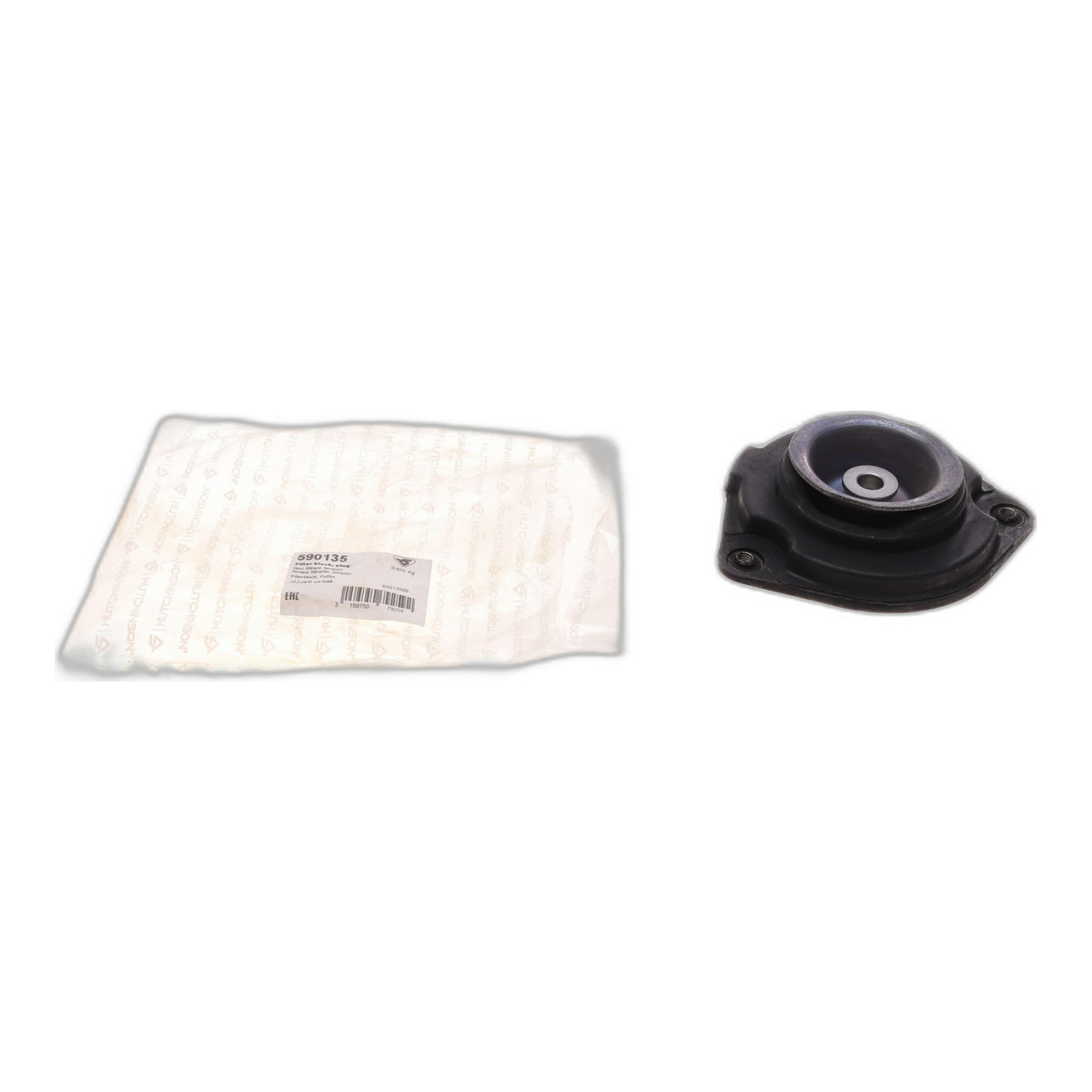 Подушка амортизатора (переднього) Nissan Qashqai 07- (L) Hutchinson