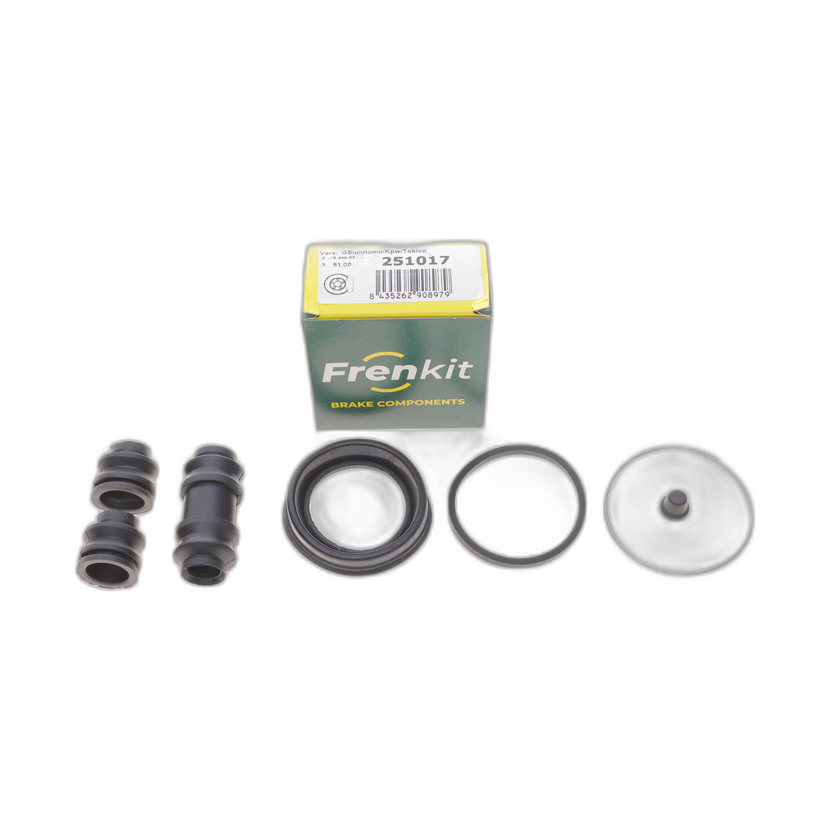 Ремкомплект супорта (переднього) Kia Rio 00-05 (d=51mm) (Tokico/Kpw) Frenkit фото 2