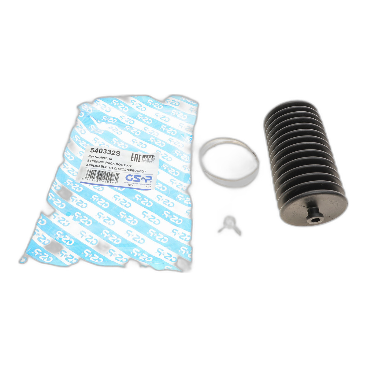 Пильник рейки рульової Citroen Berlingo/Peugeot Partner 96-08 (L) (9x40x180) GSP