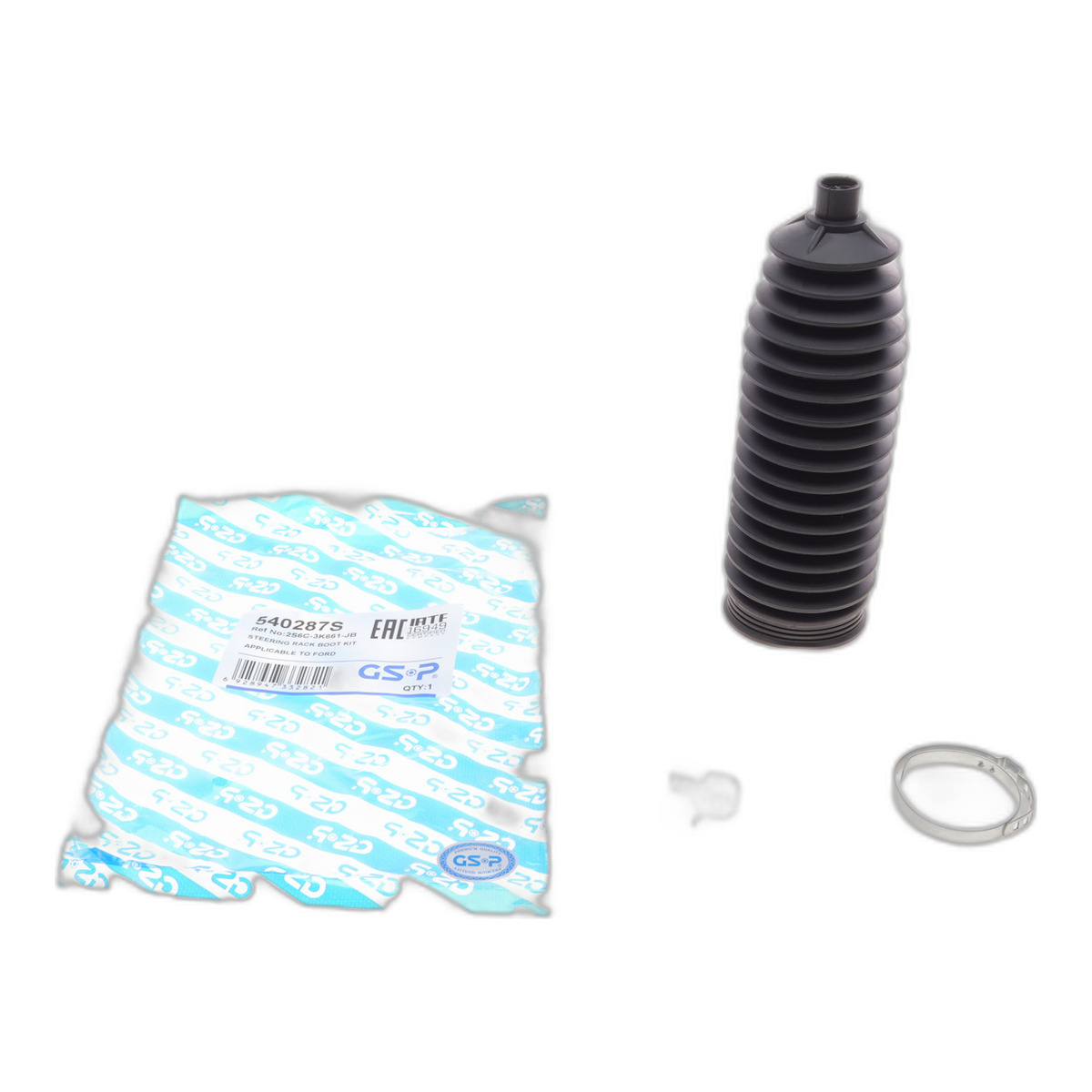 Пильник рейки рульової Ford Fiesta 1.2-1.6 01-10/Fusion 1.2-1.6 02-12 (к-кт) GSP