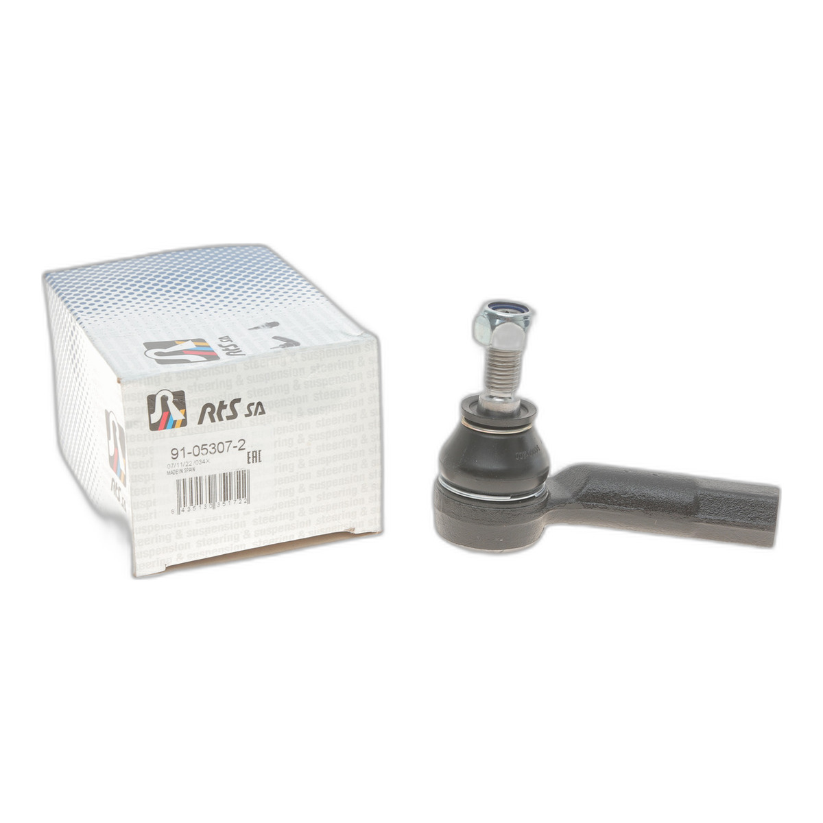 Наконечник тяги рульової (L) Skoda Fabia II 06-14/Rapid 12-19/VW Polo 09- RTS