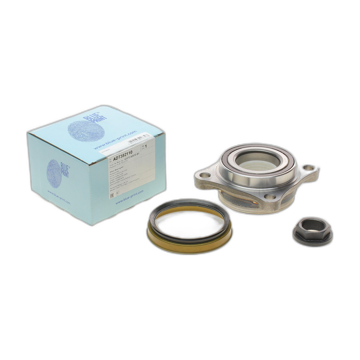 Підшипник маточини (передньої) Toyota Land Cruiser Prado 3.0D-4D 02- (51x54x96) Blue Print