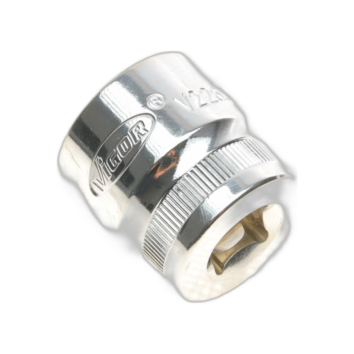 Головка торцева 3/8" 21 мм (хромована) Vigor