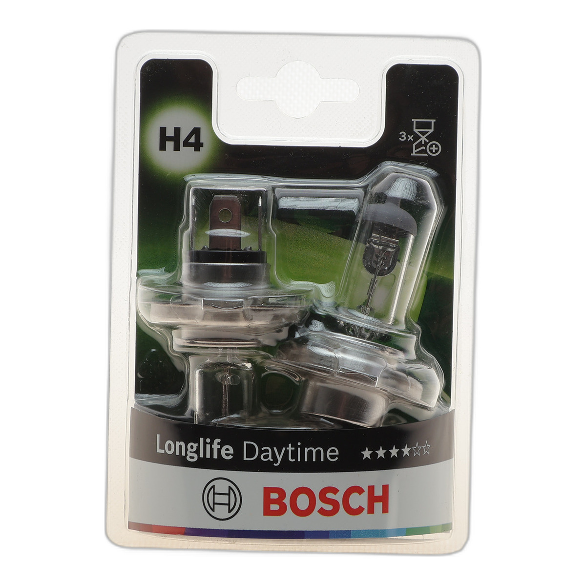 Автолампа H4 12V 60/55W P43t Longlife Daytime DBL Bosch