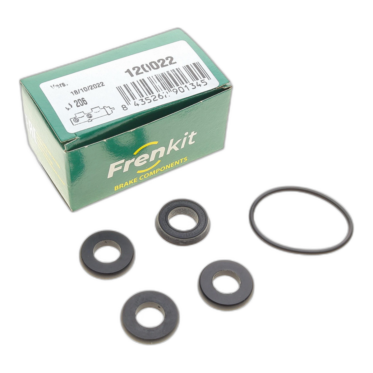 Ремкомплект циліндра гальмівного (головного) Lada Samara 86-13 (d=20,6mm) Frenkit
