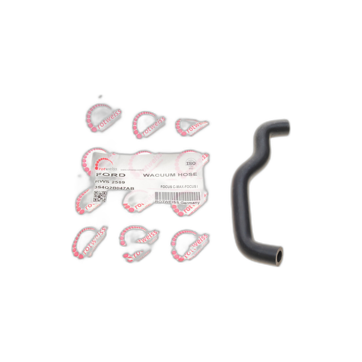 Патрубок насосу вакуумного Ford Connect 1.8 TDI-TDCi 02- Rotweiss