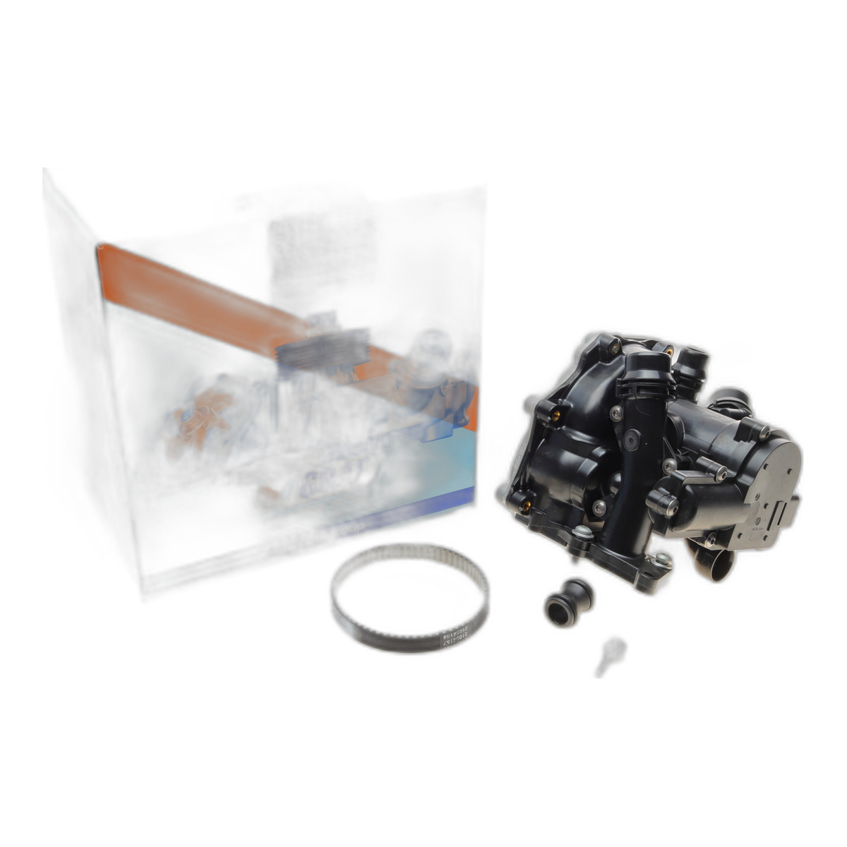Помпа воды Audi/Seat/Skoda/VW 1.8-2.0TSI/TFSI 12- (29z) (B/B) (5 лоп) (с корпусом и термостатом)