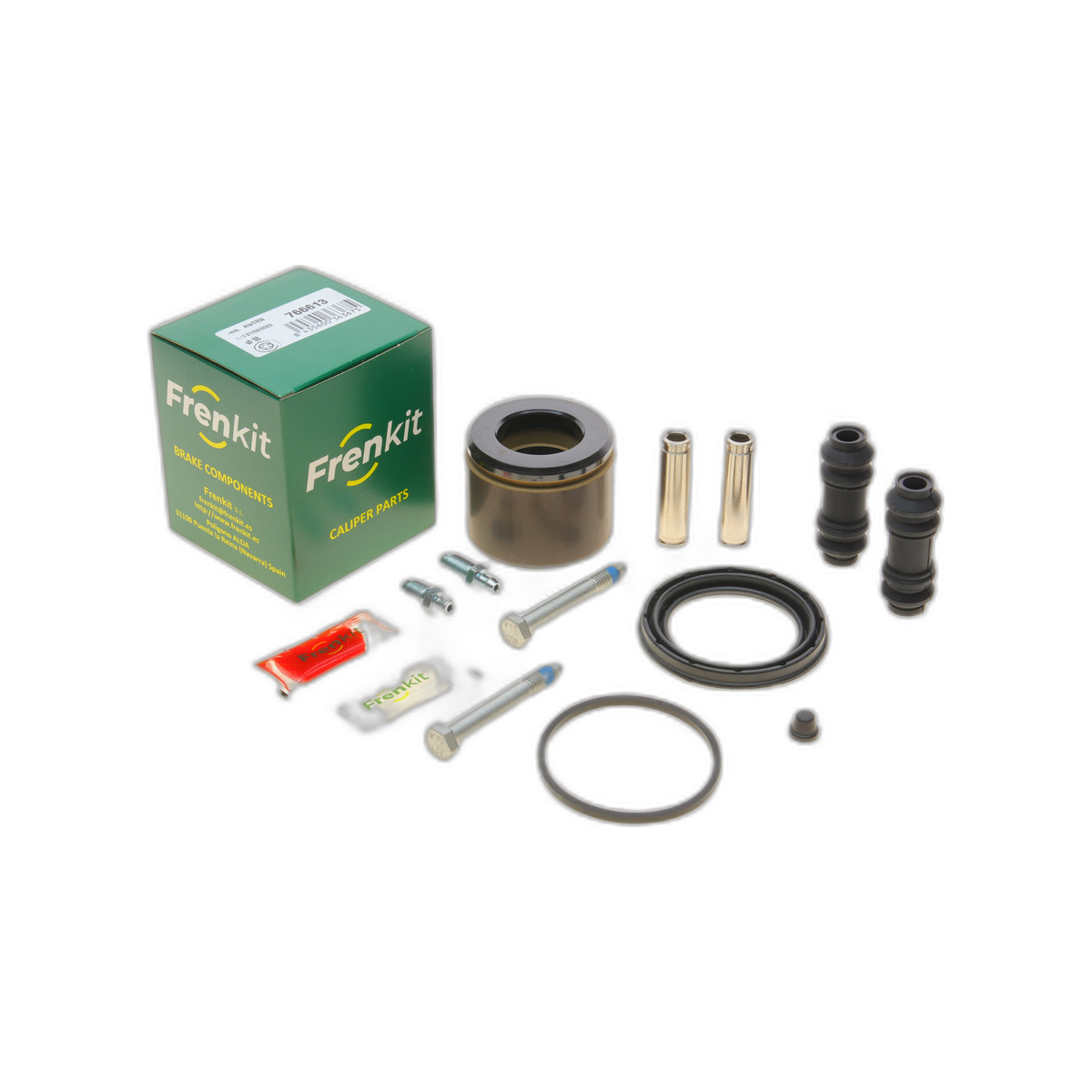 Ремкомплект супорта (переднього) Jeep Grand Cherokee/Wrangler 95-07 (d=66mm) (+поршень) (TRW) (+поршень/направляюча) SuperKit Frenkit