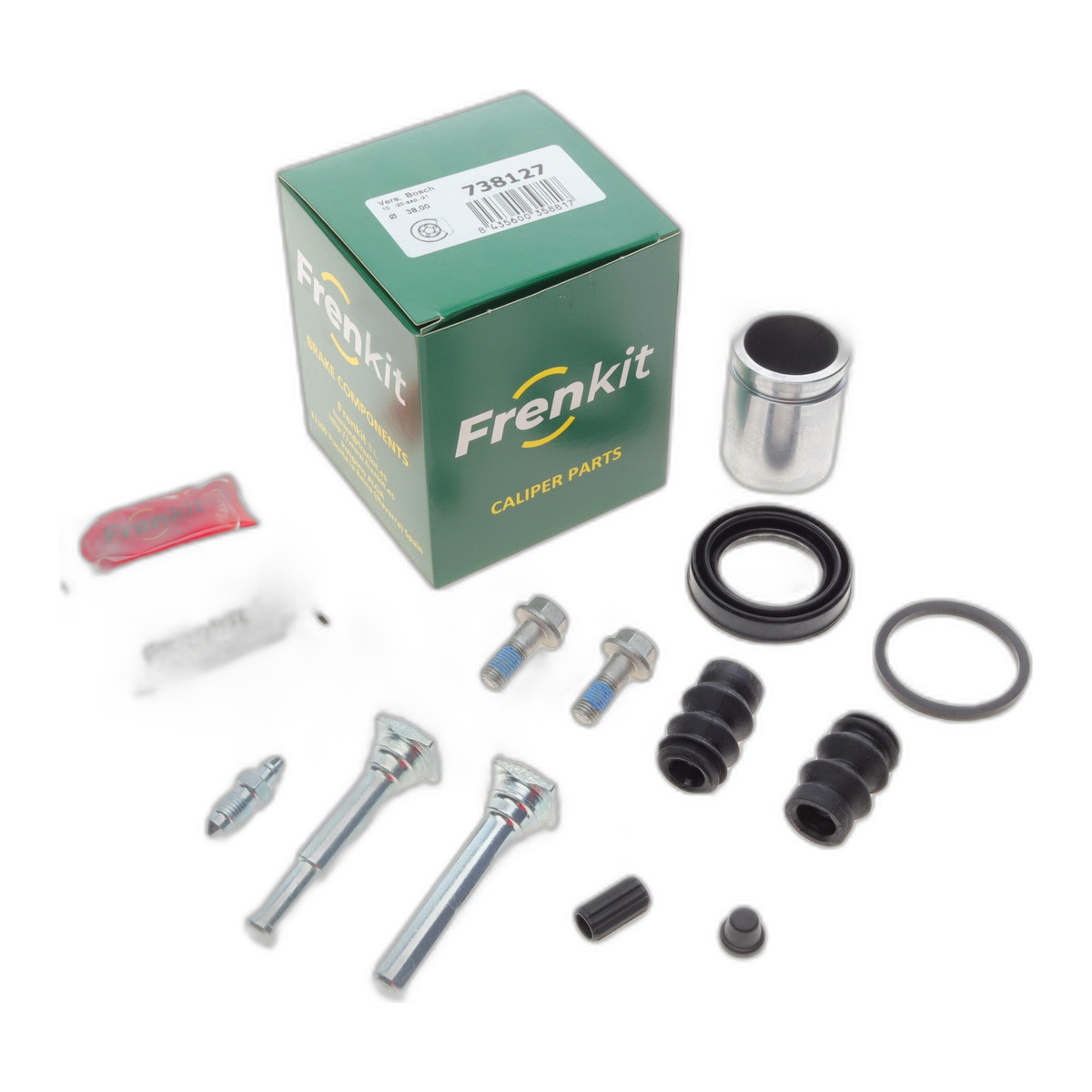Ремкомплект супорта (заднього) Honda CR-V III/IV 06- (d=38mm) (+поршень/направляюча) (Bosch) Frenkit