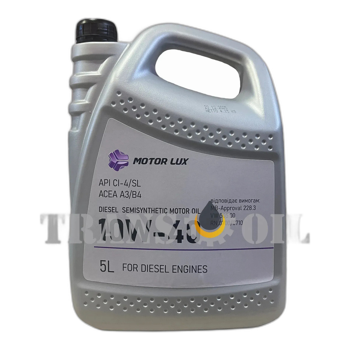 Олива моторна Motor Lux Diesel 10W-40 5л