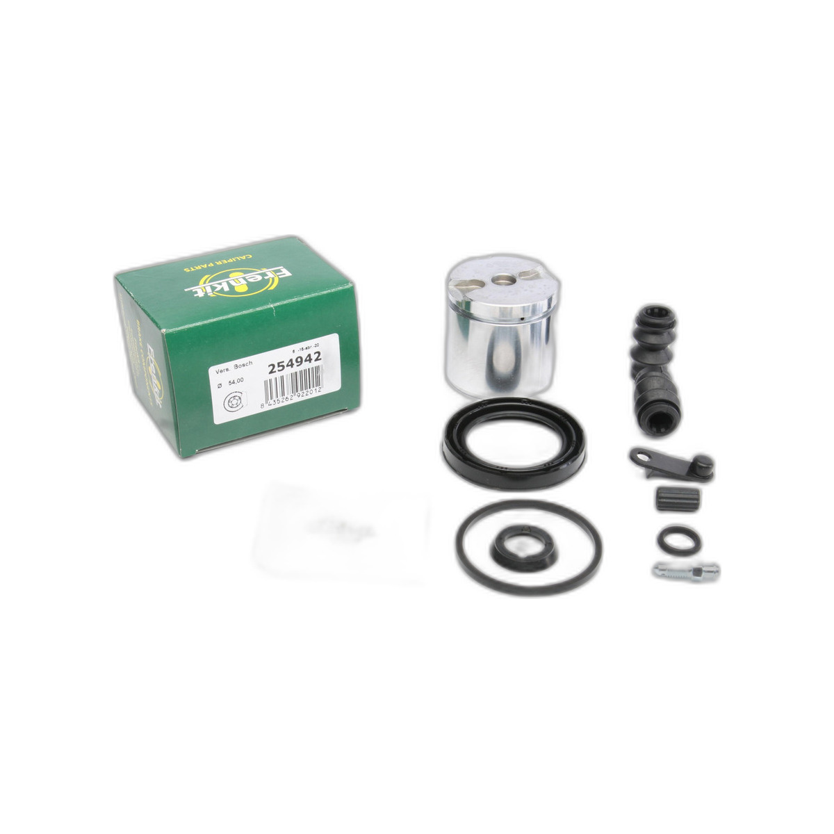 Ремкомплект супорта (переднього) Citroen C5 01- (d=54mm) (+поршень) (Bosch) Frenkit