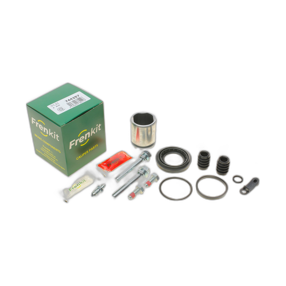Ремкомплект супорта (заднього) BMW 5 (F10/F11)/6 (F12/F13) 10- (d=44mm) (+поршень/направляюча)(TRW) Frenkit