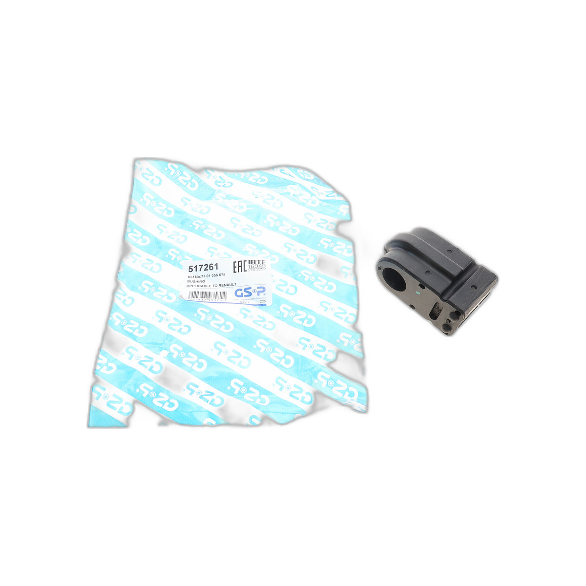 Втулка стабилизатора (переднего) Renault Megane II 02-08 (d=19.5mm)