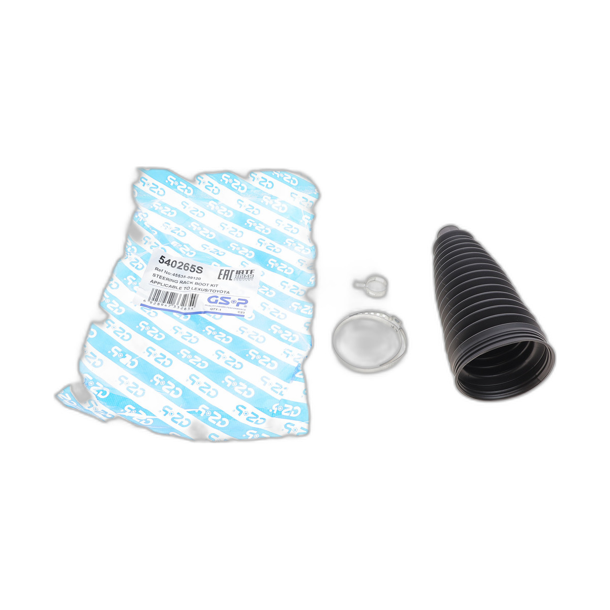 Пильник рейки рульової Toyota Auris/Avensis/Corolla/Prius (16x60x162) GSP