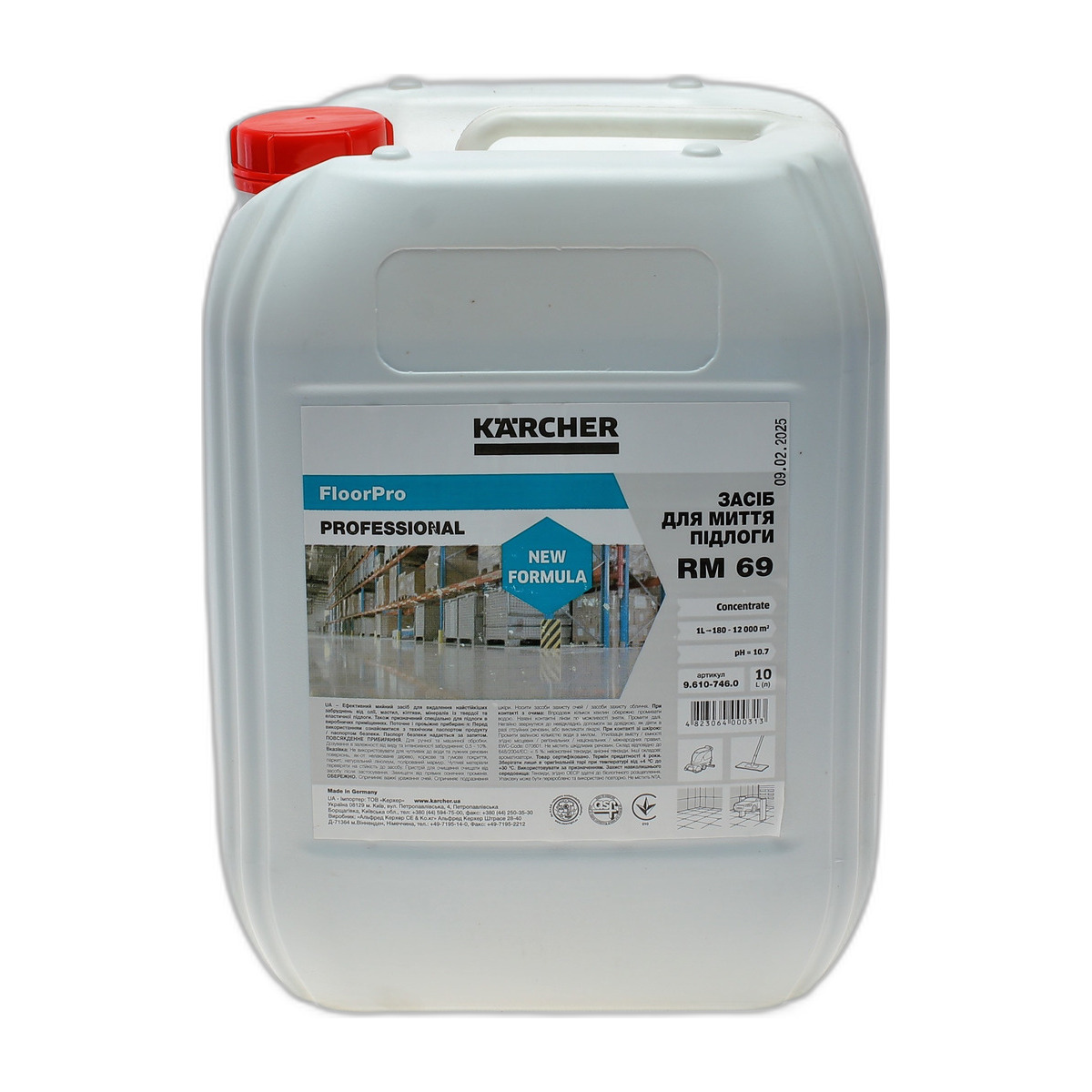Засіб для загальної чистки підлоги RM 69 ASF (10L) KAERCHER