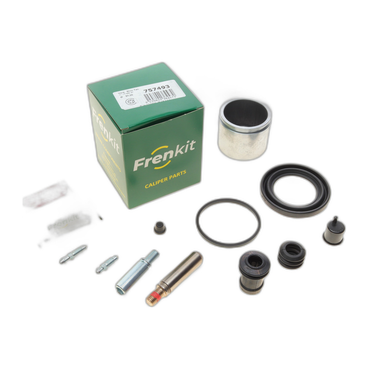 Ремкомплект суппорта (переднего) Mazda 323/626 91-02 (d=57mm)(Shin)(+1поршень/направляющая) SuperKit