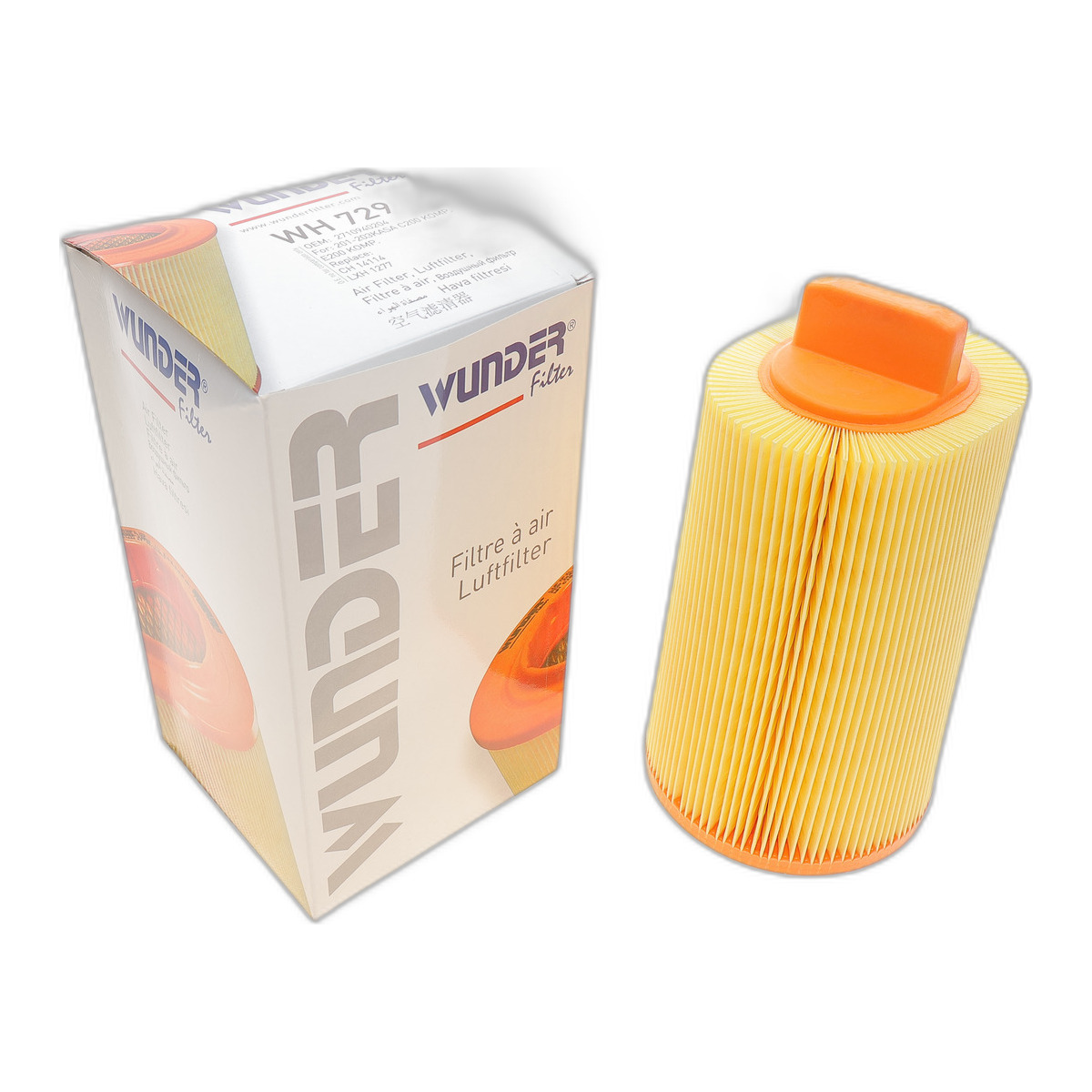 Фільтр повітряний MB Sprinter 216i/316i (906) M271 Wunder Filter