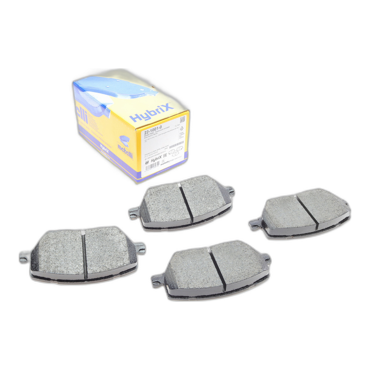 Колодки гальмівні (передні) Fiat 500X 1.4-1.6/1.6-2.0D 14-/ Jeep Renegade1.4-1.6/2.0CRD 14- Metelli