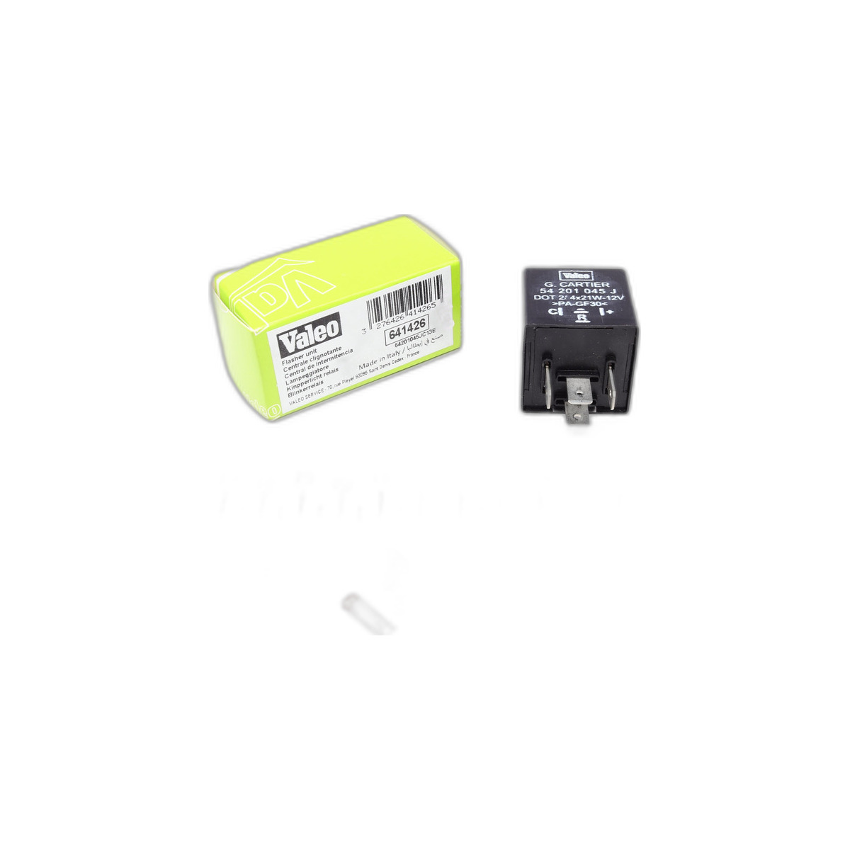 Реле поворотів (12V) Audi 80/100/Peugeot 205/Renault 19/Fiat Uno 66-07 Valeo