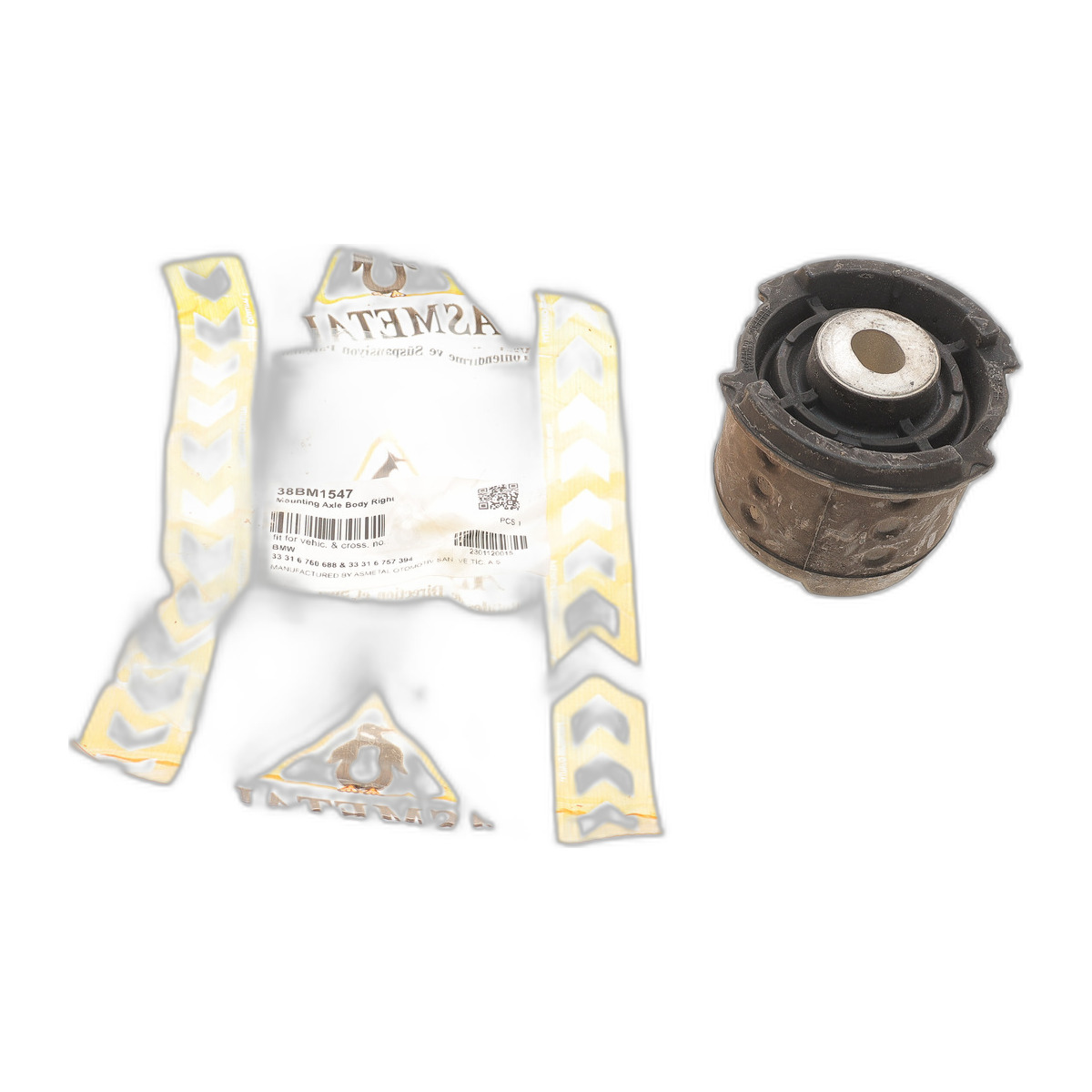 Сайлентблок балки (задньої) BMW X3 (E83) 03-11 (R) ASMETAL