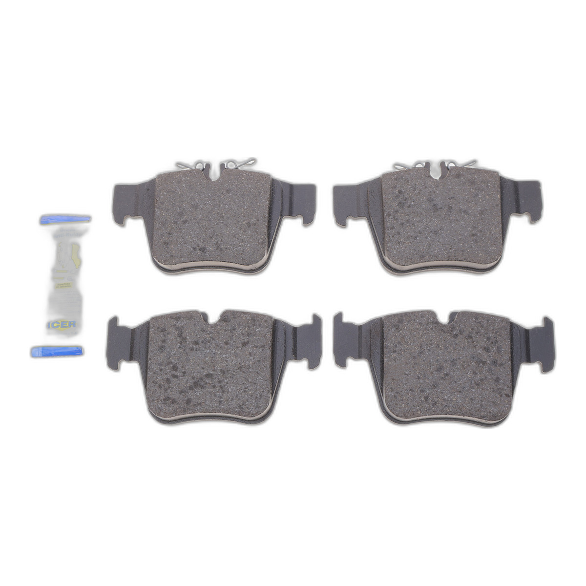 Колодки тормозные (задние) MB C-class (W205)/GLC-class (X253) 15-