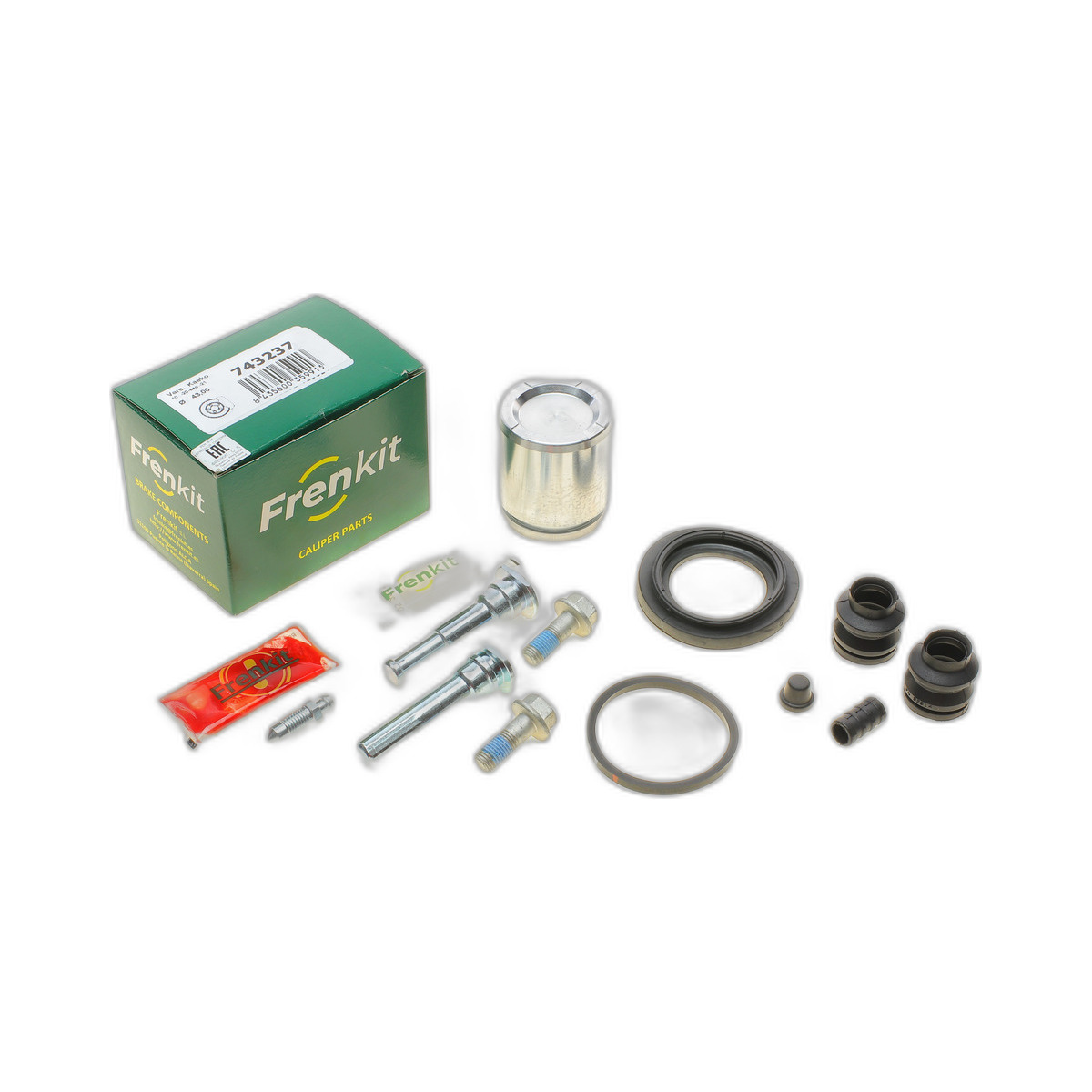 Ремкомплект суппорта (заднего) Kia Sorento 02- (d=43mm) (+поршень/направляющая) (Kasko)